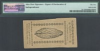 Fr.NJ-176, New Jersey 18 Pence, March 25, 1776 JOHN HART, 13000, PMG-55(b)(200).jpg